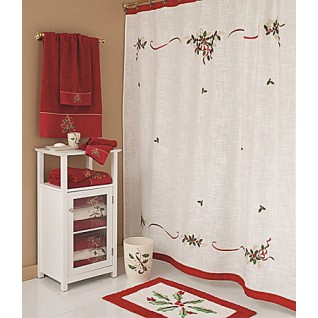 Embroidered Shower Curtains 02